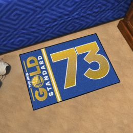Warriors-Gold Standard 73 Starter Doormat - 19x30