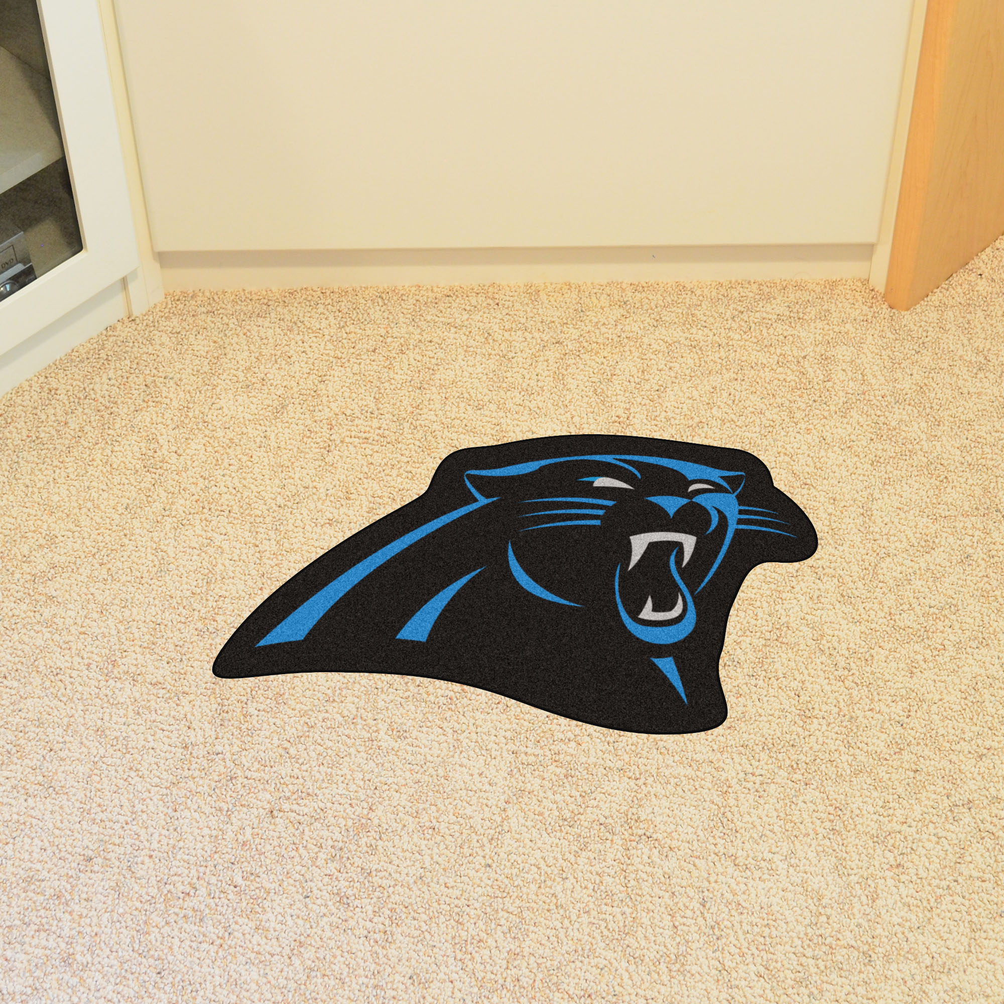 Carolina Panthers Mascot Area Rug â€“ Nylon
