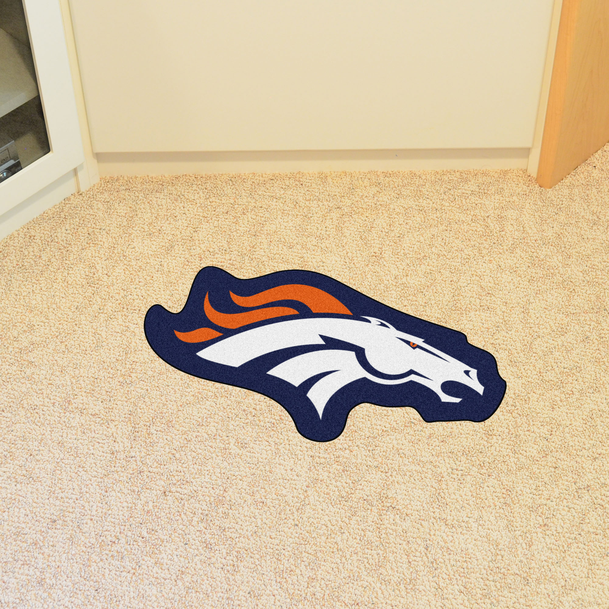 Denver Broncos Mascot Area Rug â€“ Nylon