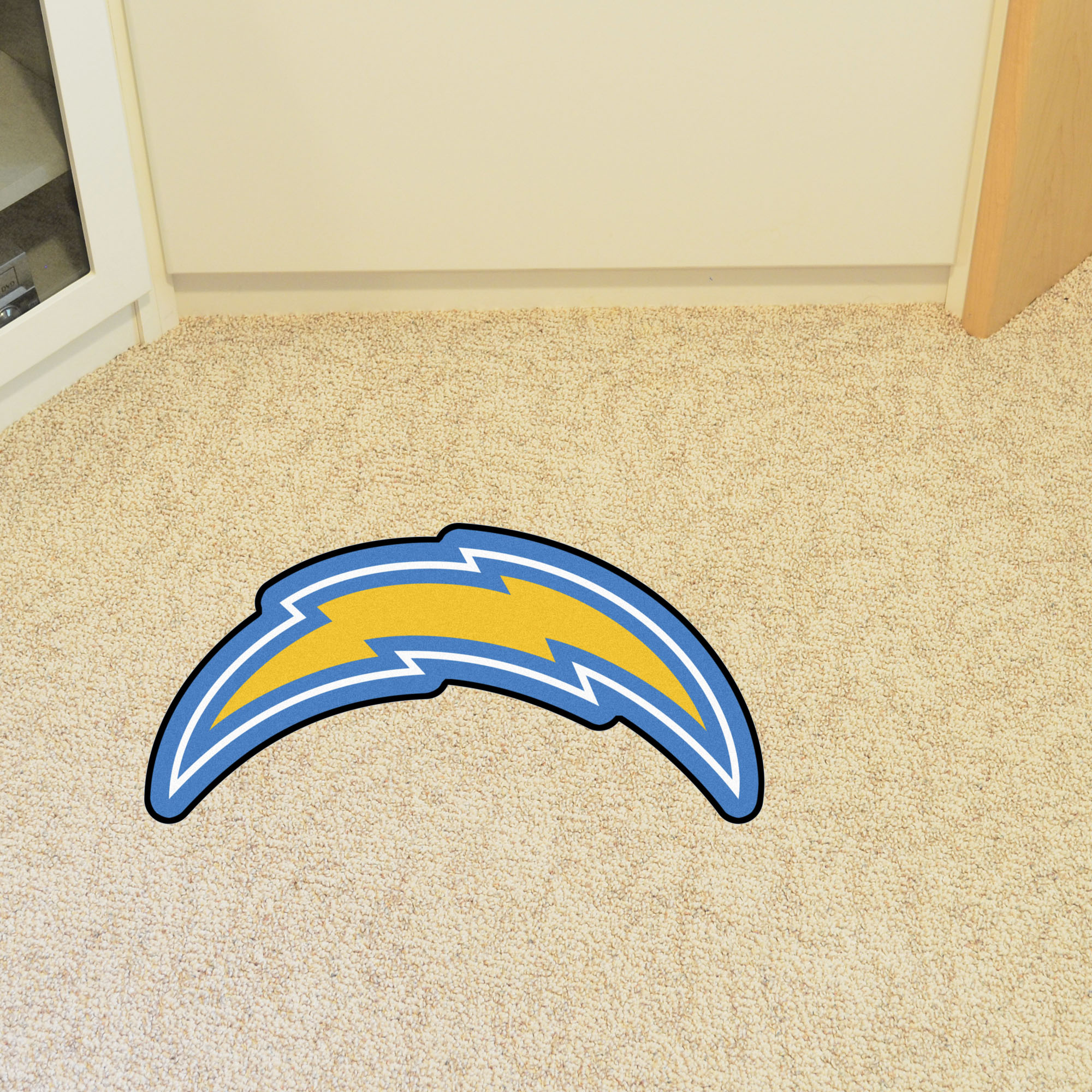 Los Angeles Chargers Mascot Area Rug â€“ Nylon