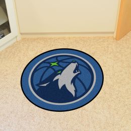 Minnesota Timberwolves Mascot Area Rug â€“ Nylon