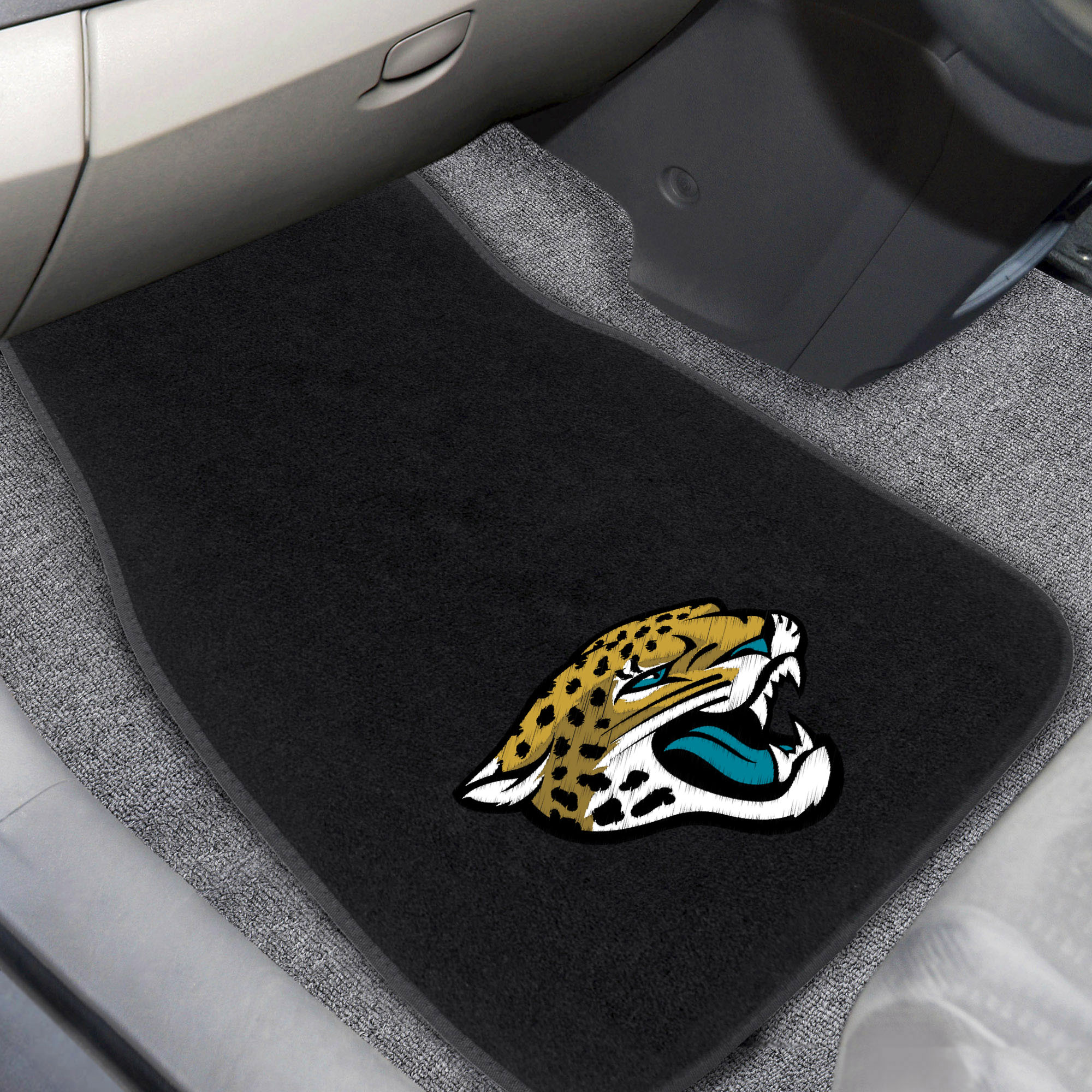 Jacksonville Jaguars Embroidered Car Mat Set â€“ Carpet