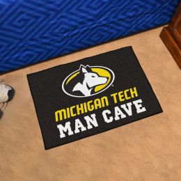 MTU Huskies Man Cave Starter Mat - 19 x 30