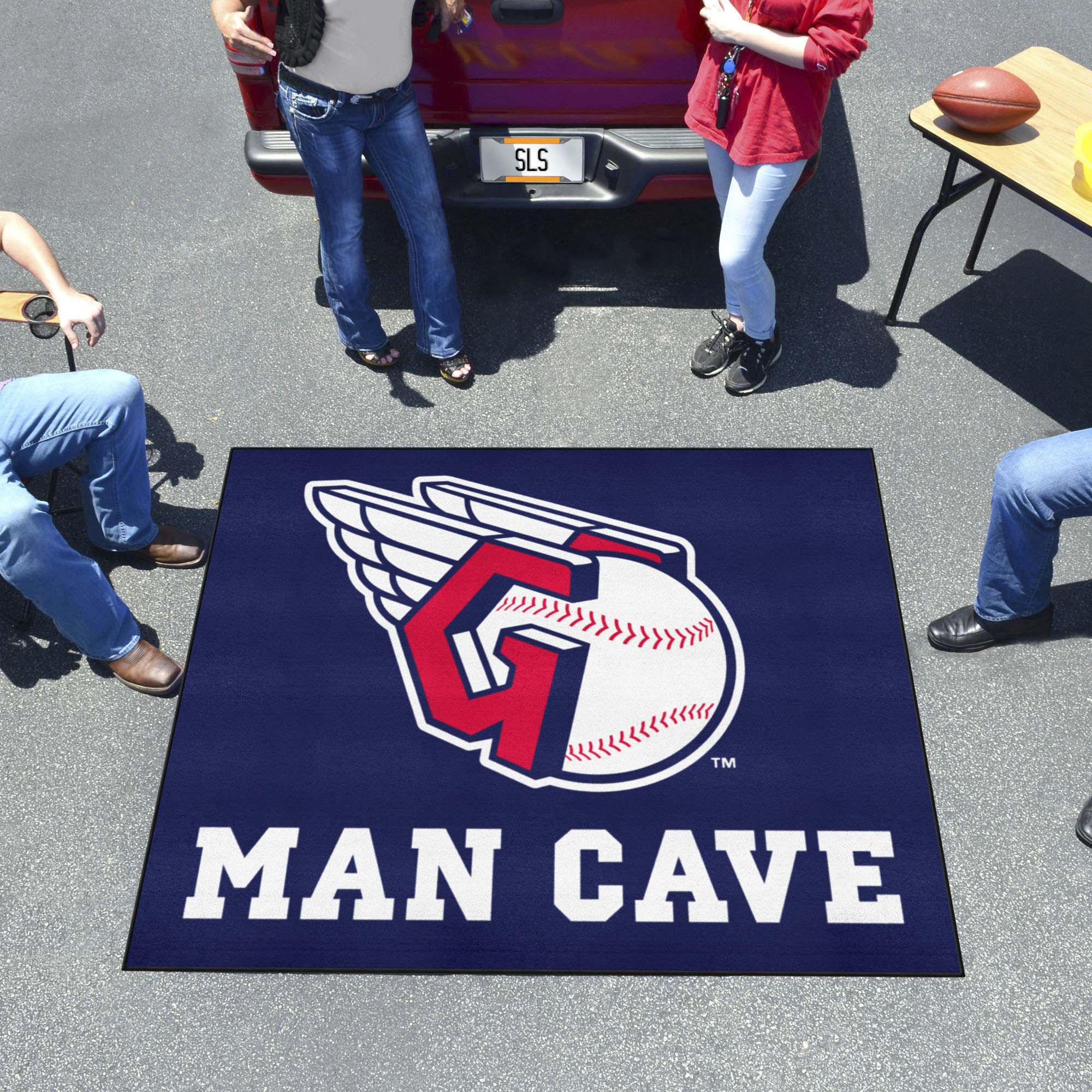 Cleveland Guardians Man Cave Tailgater Mat - 60 x 72