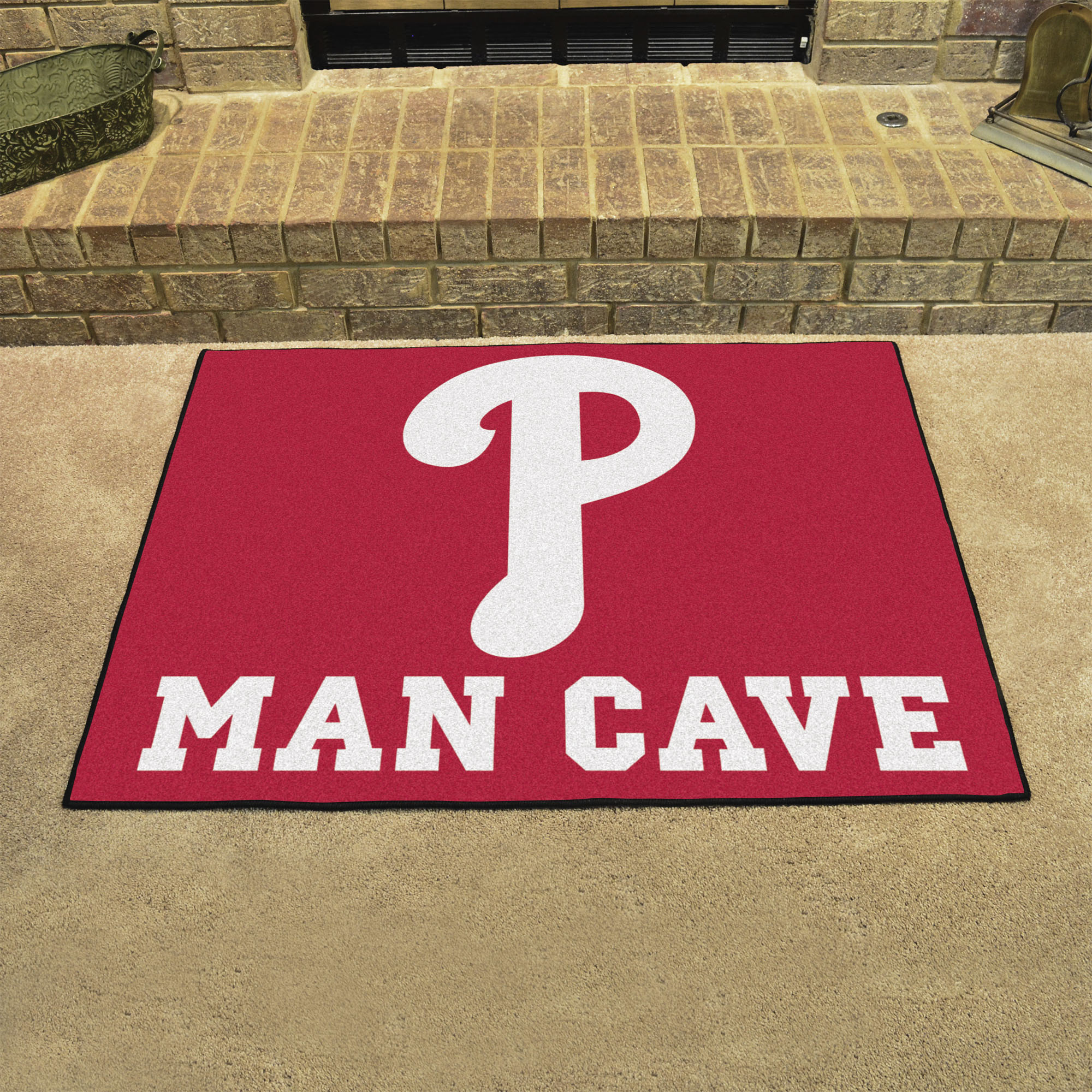 Phillies Man Cave All Star Mat â€“ 34â€ x 44.5â€