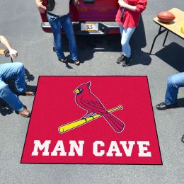 St. Louis Cardinals Man Cave Tailgater Mat â€“ 60 x 72