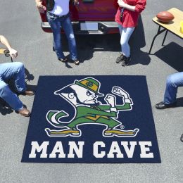 ND Man Cave Mascot Tailgater Mat â€“ 60 x 72