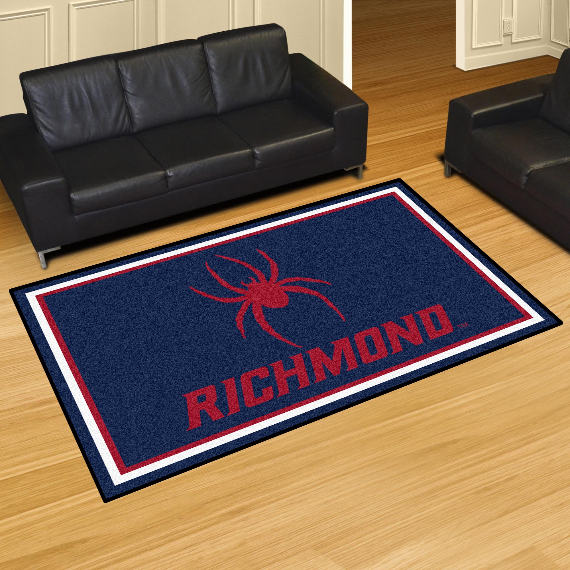 University of Richmond Area rug â€“ Nylon 5â€™ x 8â€™
