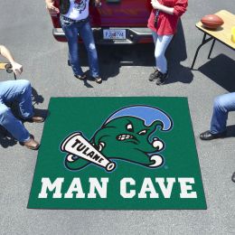 Tulane Green Wave Man Cave Tailgater Mat â€“ 60 x 72