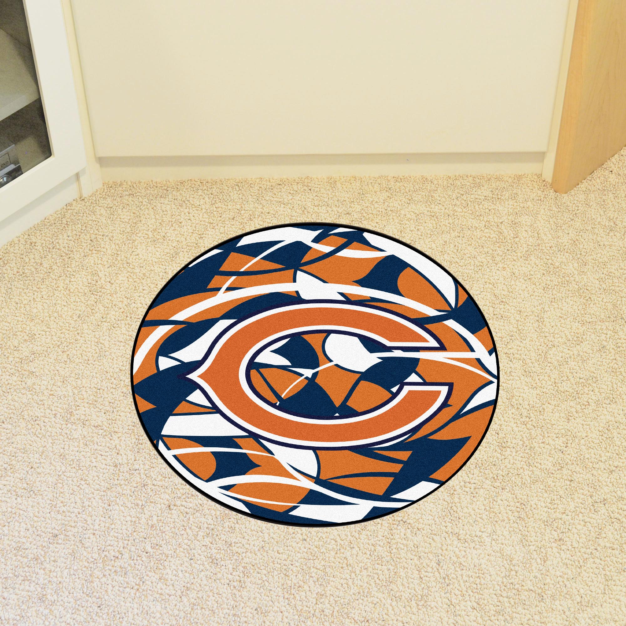 Chicago Bears Quick Snap Roundel Mat