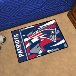 New England Patriots Quick Snap Starter Doormat - 19x30