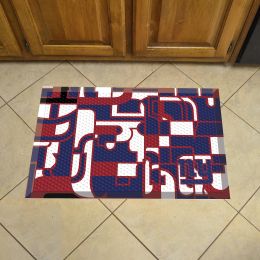 New York Giants Quick Snap Scrapper Doormat - 19 x 30 rubber