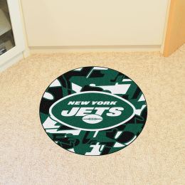 New York Jets Quick Snap Roundel Mat â€“ 27â€