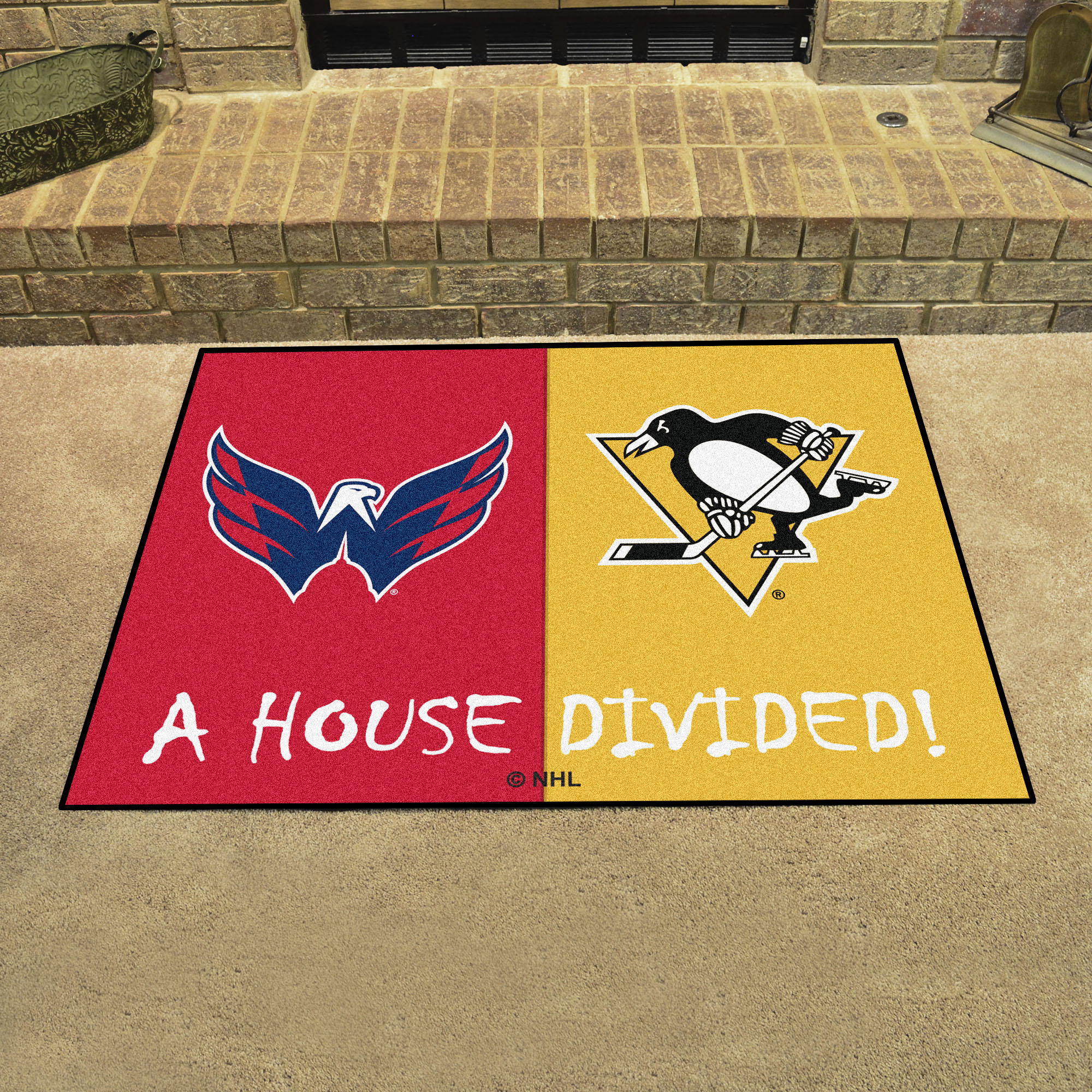 NHL House Divided - Capitals / Penguins