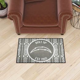 Los Angeles Chargers Southern Style Starter Doormat - 19 x 30