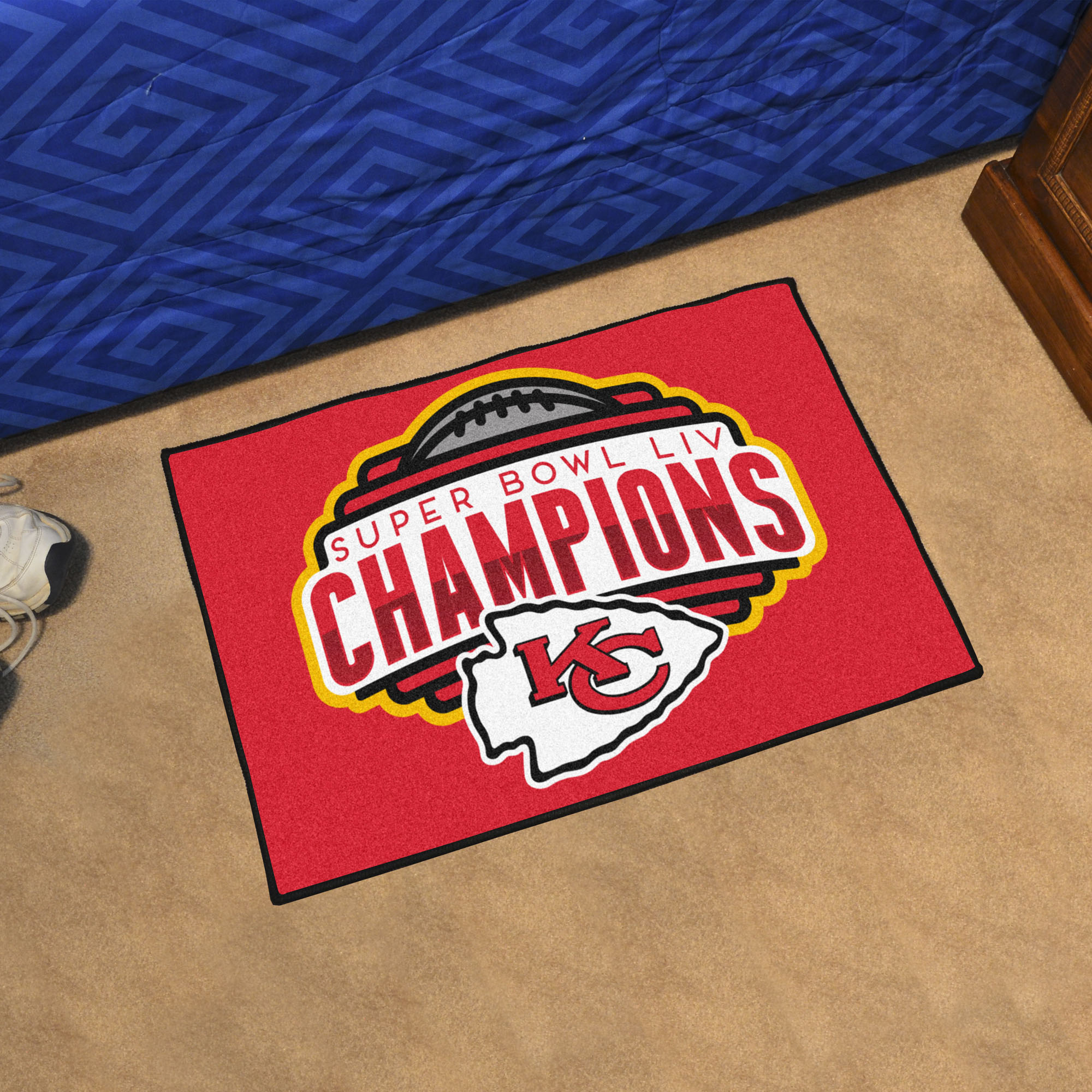 Chiefs Super Bowl LVI Starter Doormat - 19x30