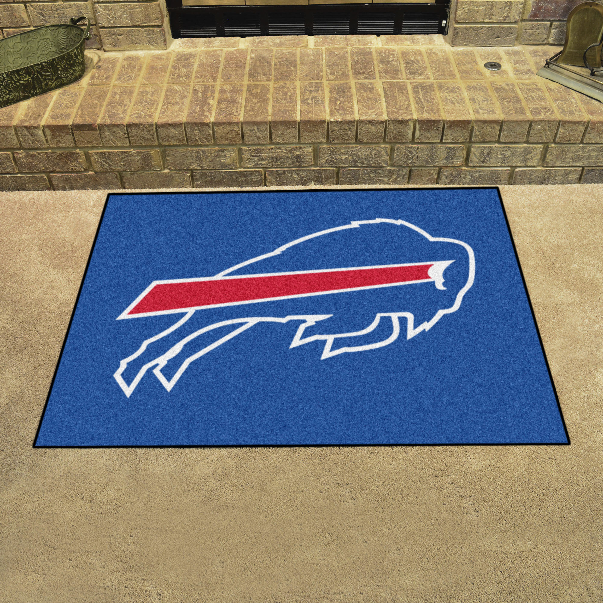 Buffalo Bills Logo All Star Mat â€“ 34 x 44.5