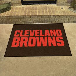 Cleveland Browns Logo All Star Mat â€“ 34 x 44.5