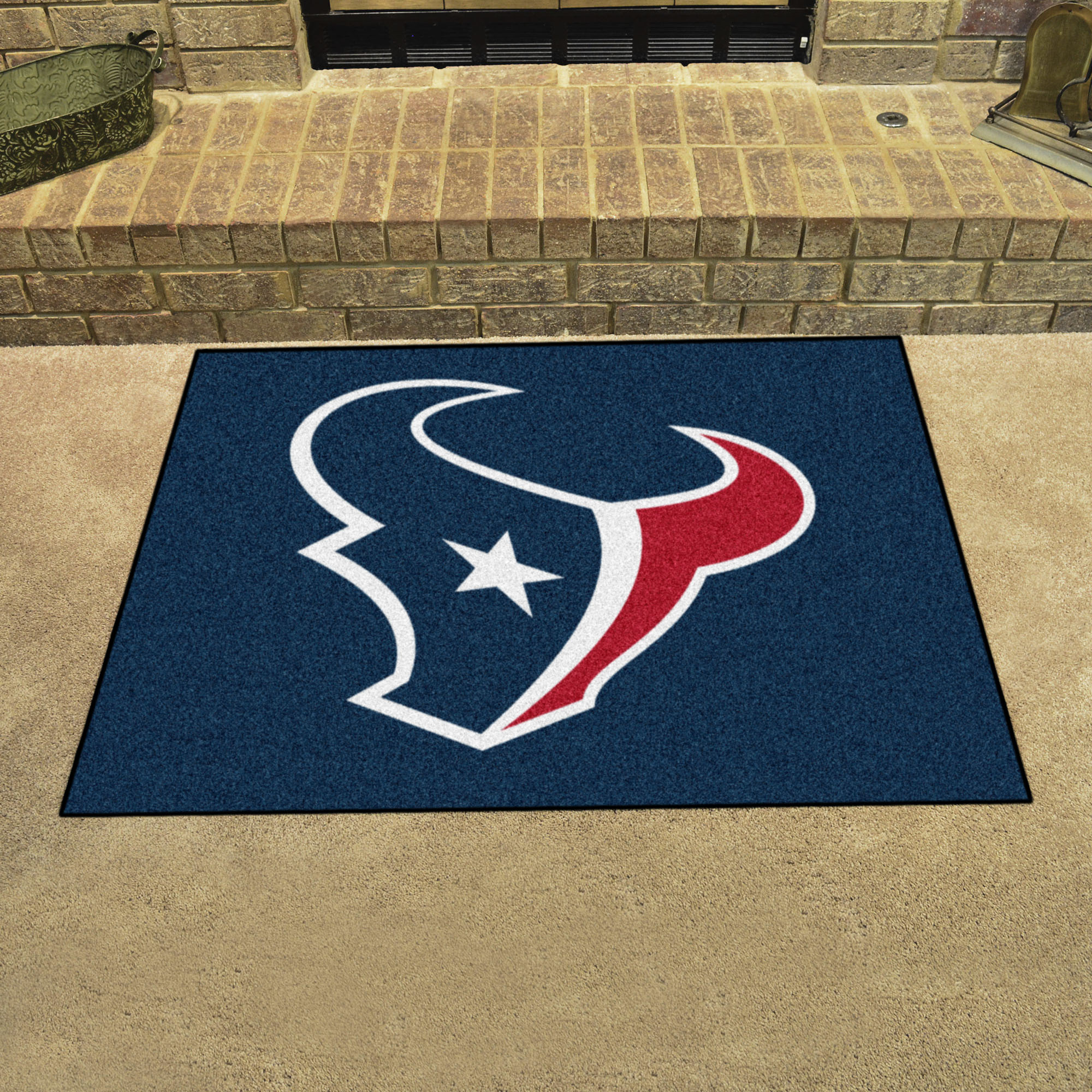 Houston Texans Logo All Star Mat â€“ 34 x 44.5