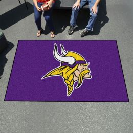 Minnesota Vikings Logo Outdoor Ulti-Mat - Nylon 60 x 96