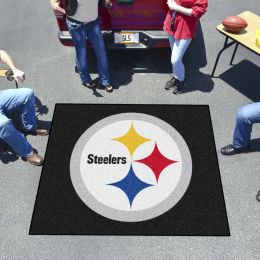 Pittsburgh Steelers Logo Tailgater Mat â€“ 60 x 72