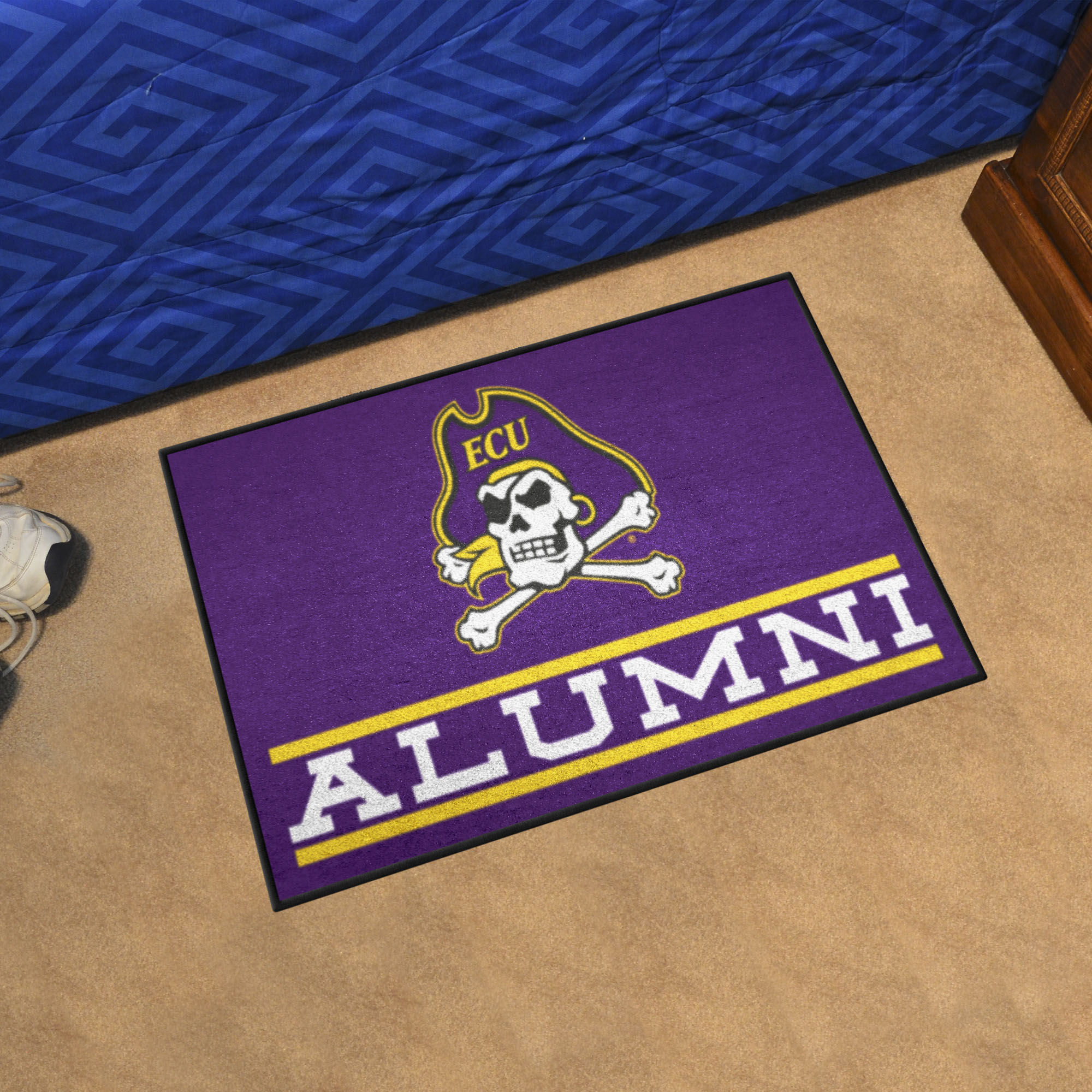 East Carolina Pirates Alumni Starter Doormat - 19 x 30