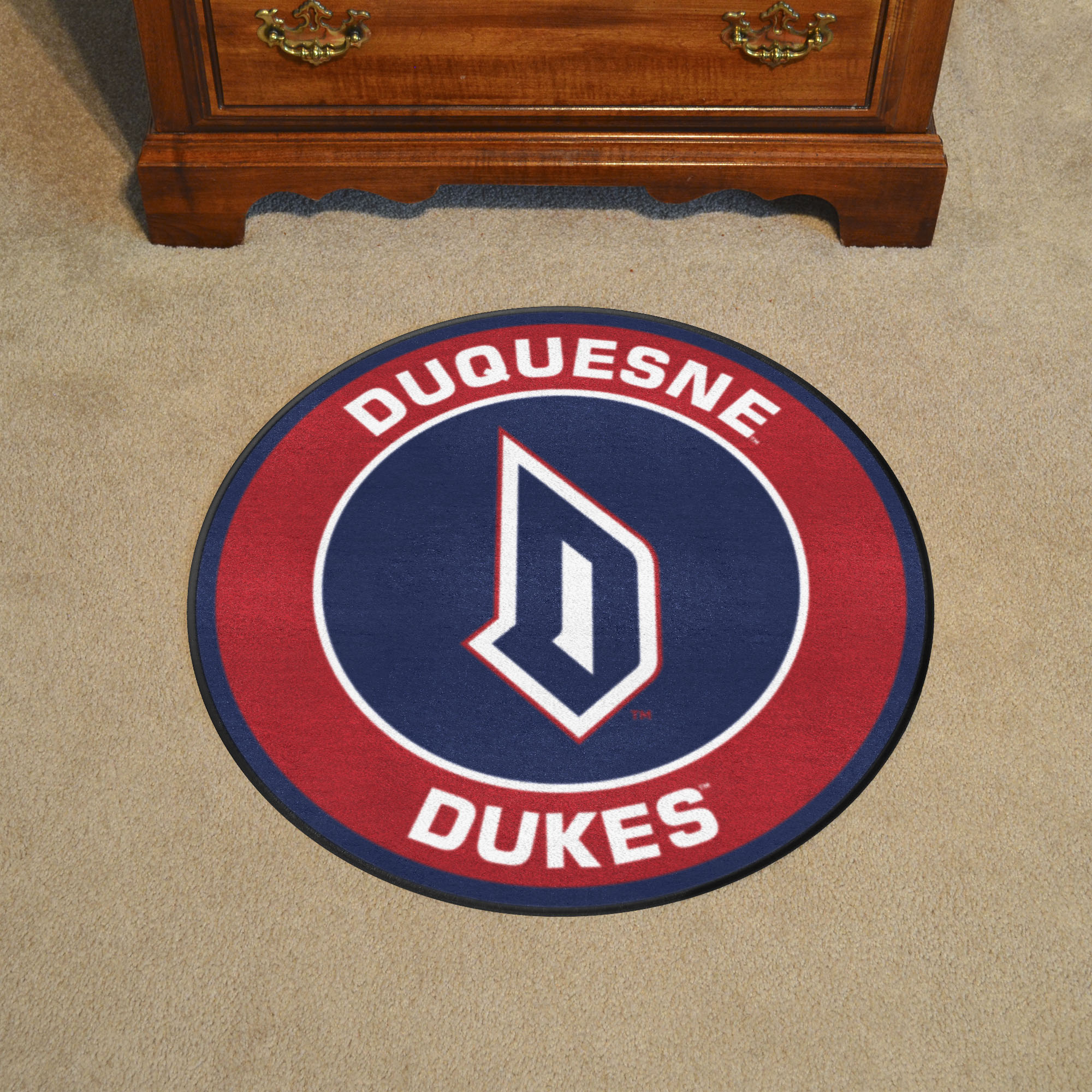 Duquesne Duke Logo Roundel Mat - 27"