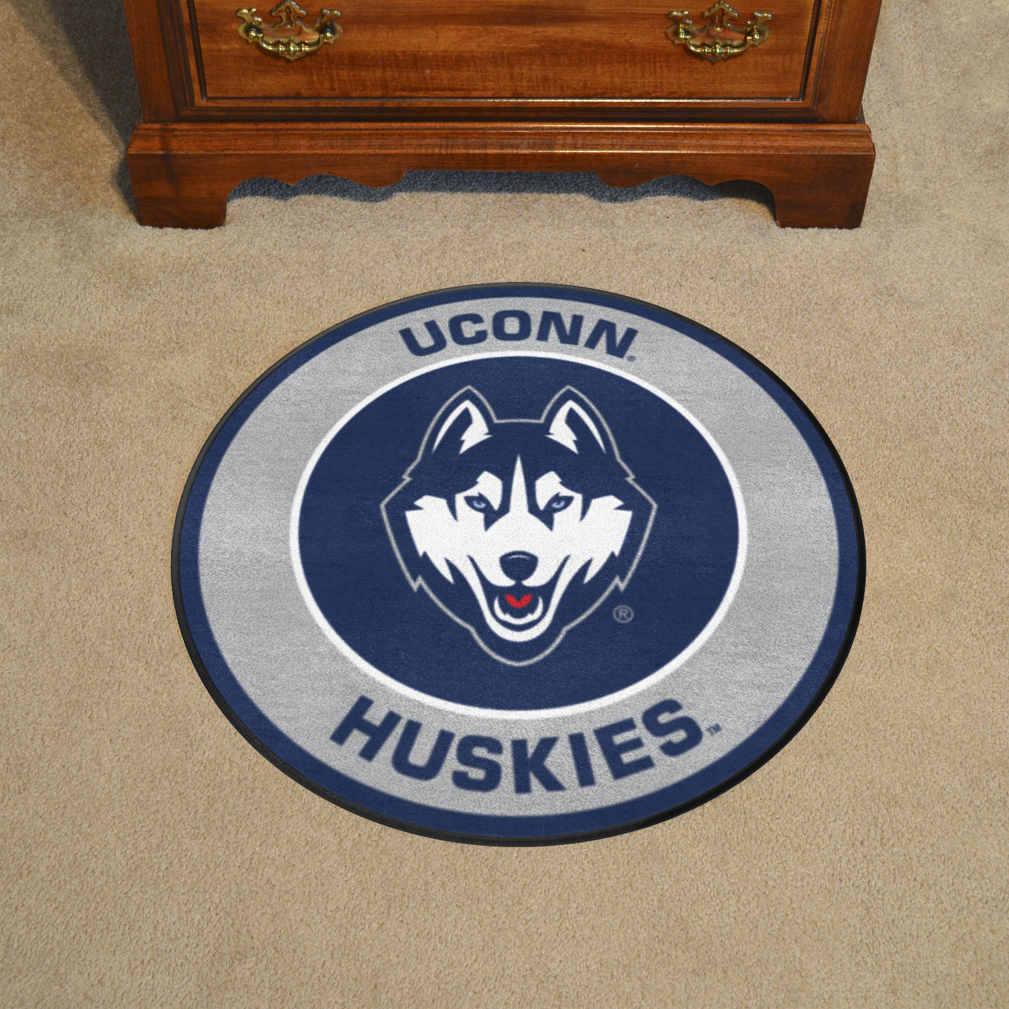 UConn Huskies Logo Roundel Mat - 27"