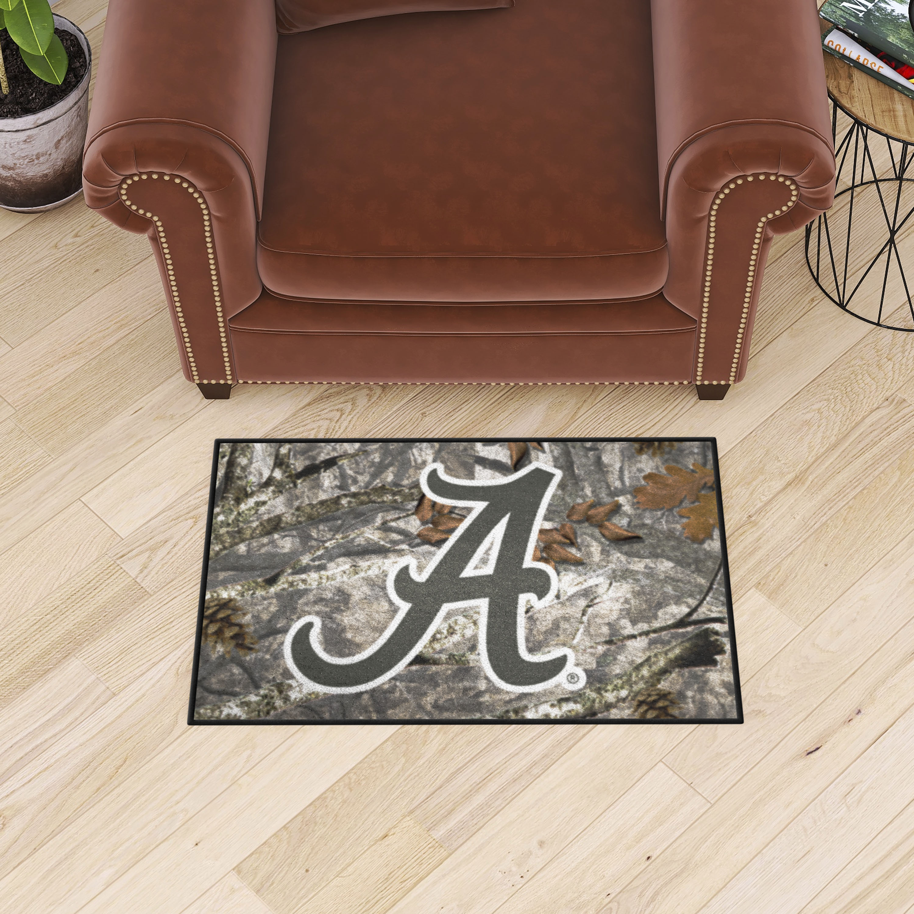 Alabama Crimson Tide Camo Starter Doormat - 19 x 30