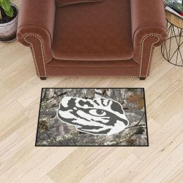 LSU Tigers Camo Starter Doormat - 19 x 30