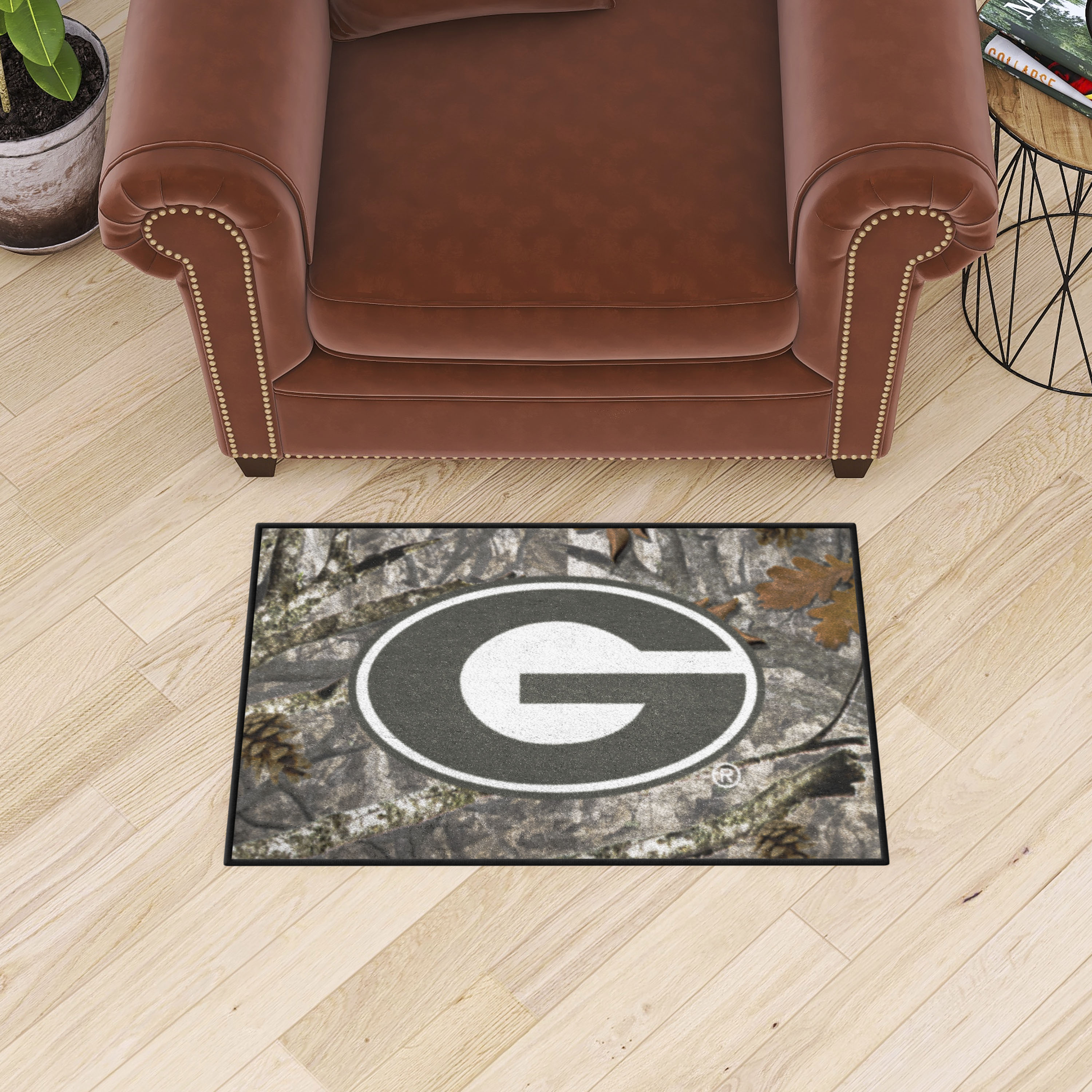 Georgia Bulldogs Camo Starter Doormat - 19 x 30