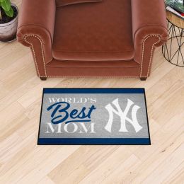 New York Yankees World's Best Mom Starter Doormat - 19 x 30