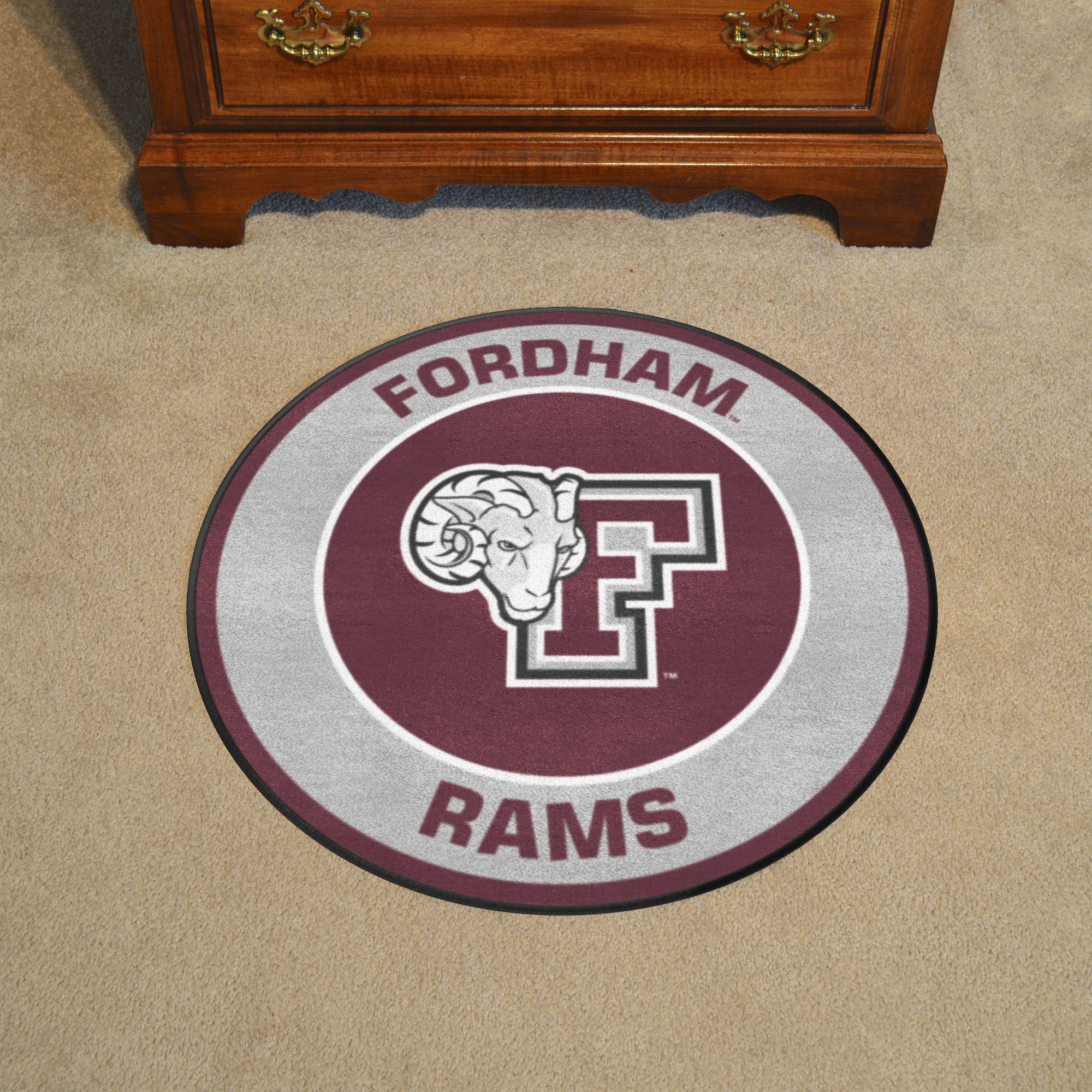 Fordham Rams Logo Roundel Mat - 27"