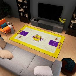 Los Angeles Lakers Area Rug - 6' x 10' Nylon