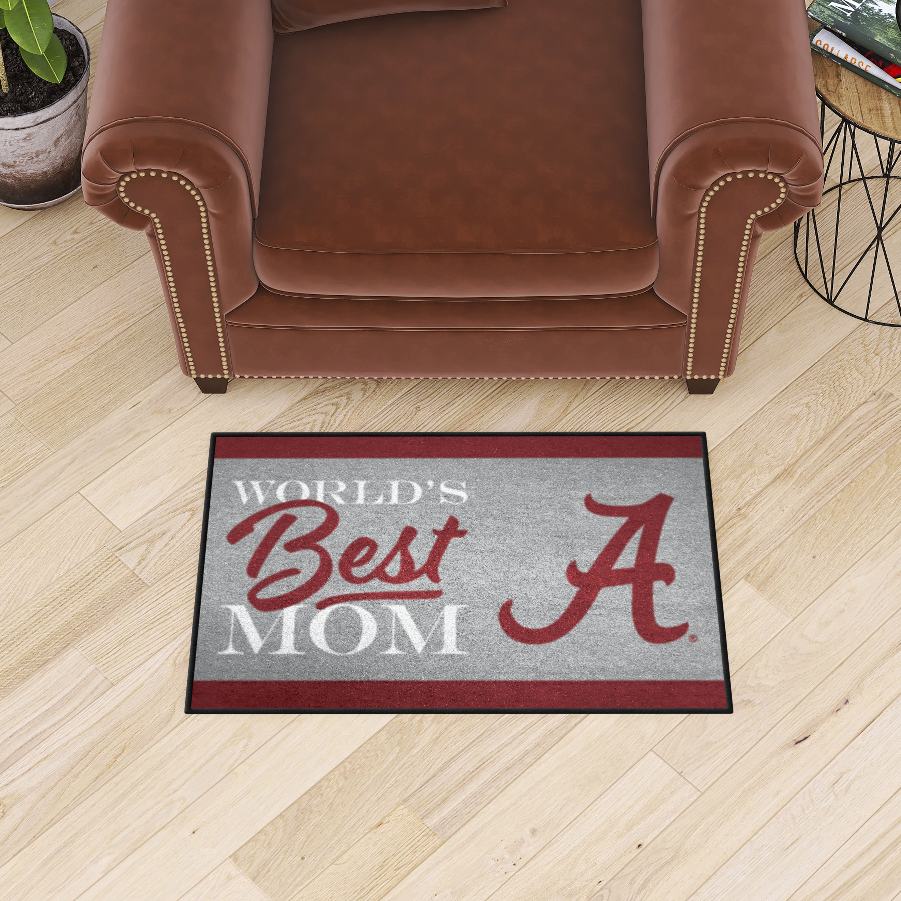 Alabama Crimson Tide World's Best Mom Starter Doormat - 19 x 30