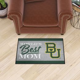 Baylor Bears World's Best Mom Starter Doormat - 19 x 30