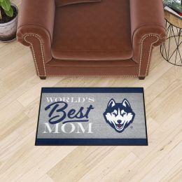 UConn Huskies World's Best Mom Starter Doormat - 19 x 30