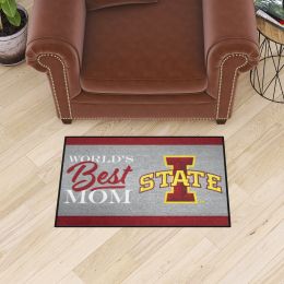 Iowa State Cyclones World's Best Mom Starter Doormat - 19 x 30