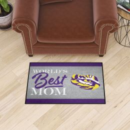 LSU Tigers World's Best Mom Starter Doormat - 19 x 30