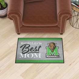 Marshall Thundering Herd World's Best Mom Starter Doormat - 19 x 30