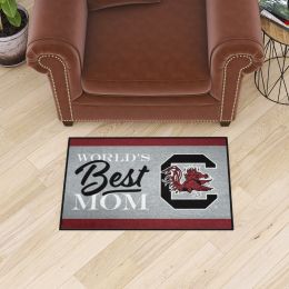 South Carolina Gamecocks World's Best Mom Starter Doormat - 19 x 30