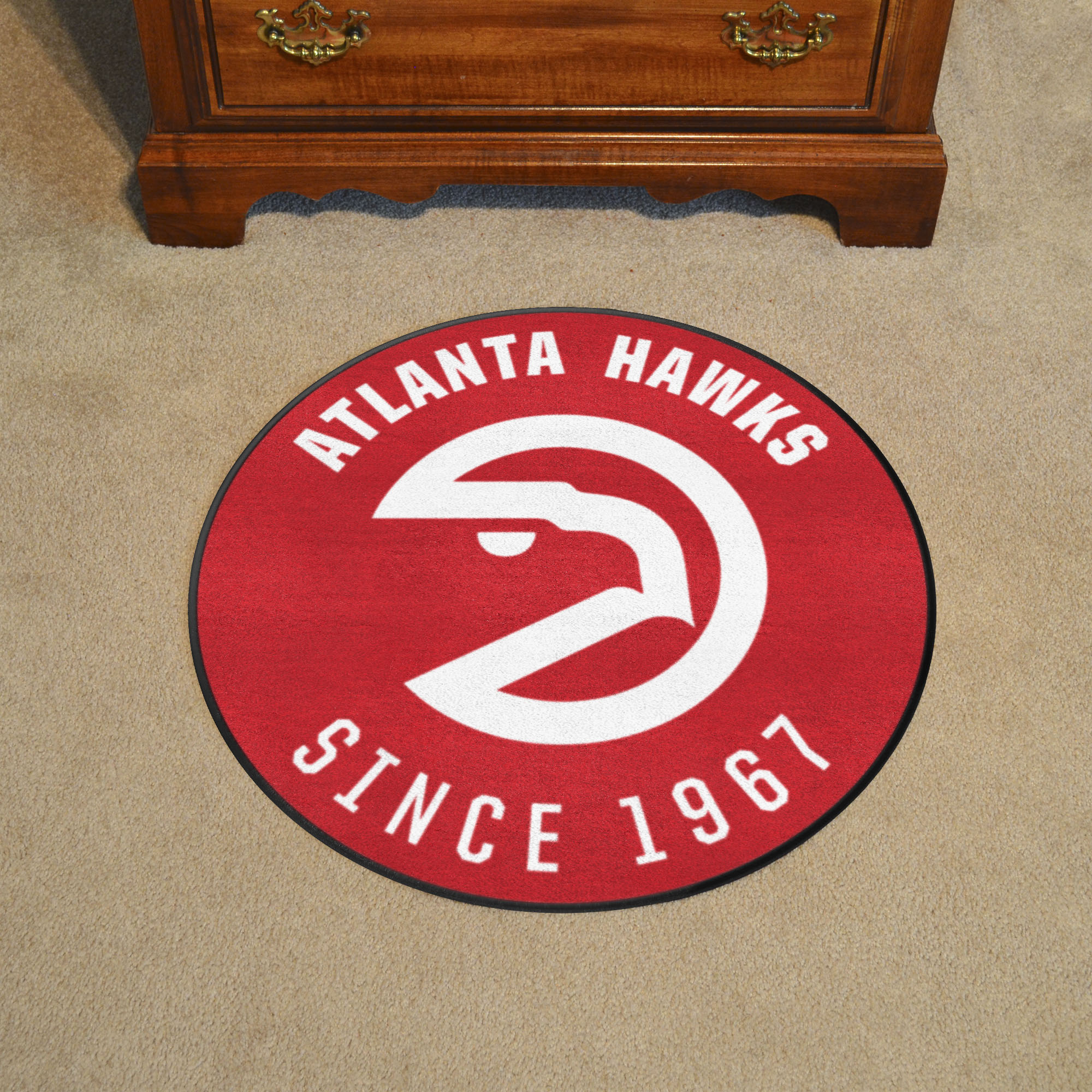 Atlanta Hawks Logo Retro Roundel Mat - 27"