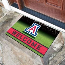 Arizona  University Flocked Rubber Doormat - 18 x 30
