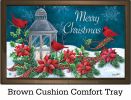 Indoor & Outdoor Cardinal Christmas MatMate Doormat-18x30