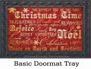 Indoor & Outdoor Christmas Typography MatMates Doormat