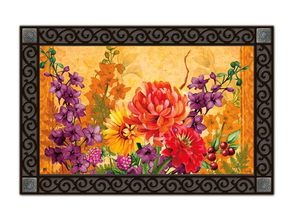 Indoor & Outdoor MatMates Doormat - Fall Floral