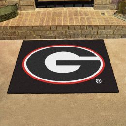 University of Georgia Black All Star  Doormat