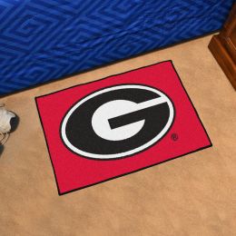 University of Georgia Red Starter Nylon Eco Friendly  Doormat