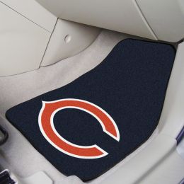 Chicago Bears 2-pc Carpet Car Mat Set