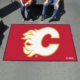 Calgary Flames Outdoor Ulti-Mat - Nylon 60 x 96